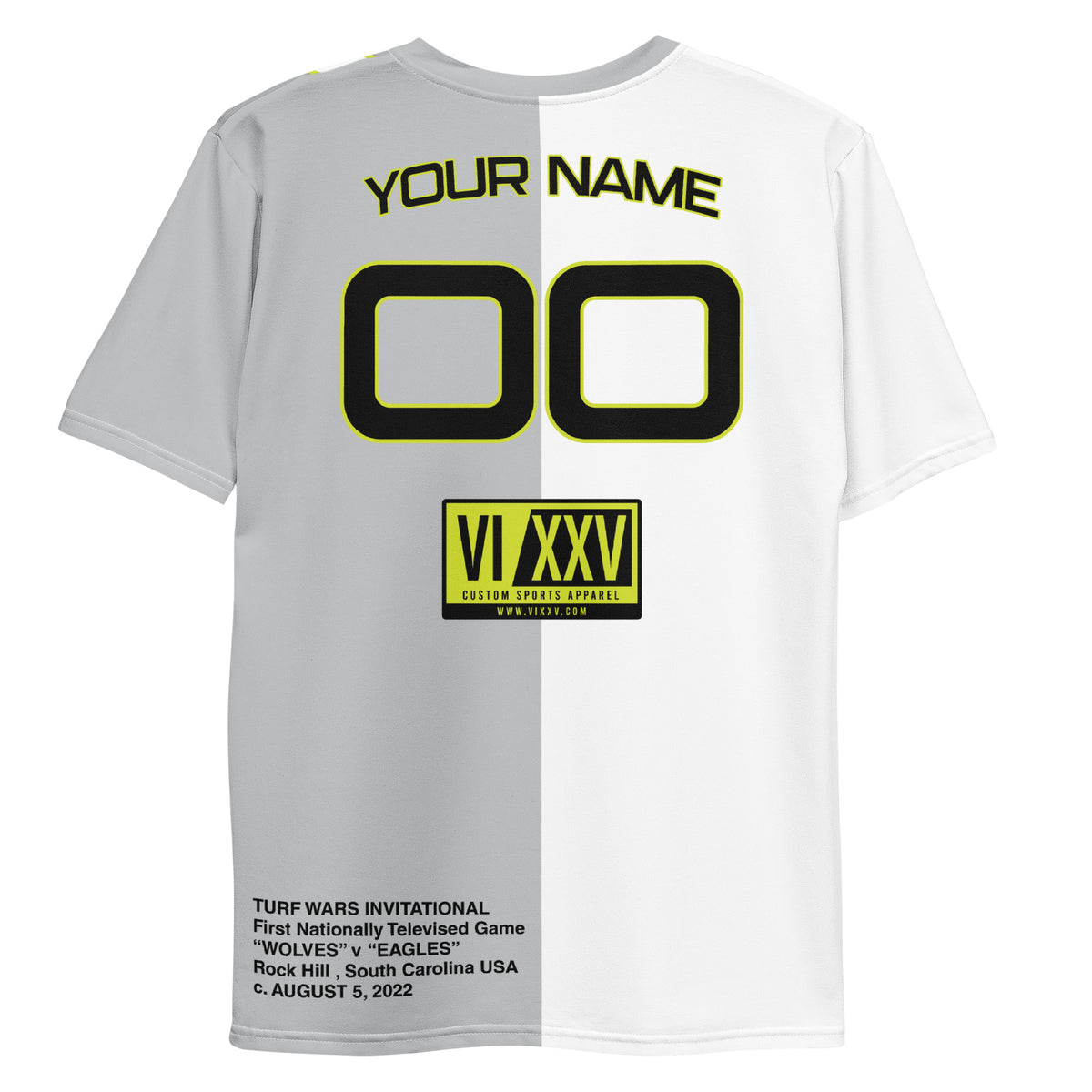 Turf Wars Invitational EAGLES Jersey - Personalized – VI/XXV